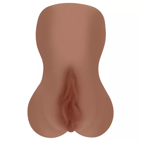 XKIN - naturtrogen konstgjord vagina - L (mörk natur)