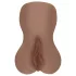 XKIN - naturtrogen konstgjord vagina - L (mörk natur)