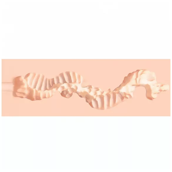 XKIN - realistisk konstgjord vagina‑masturbator - L (natur)