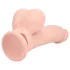 RealRock - realistisk vibrator med dubbel densitet (hudfärgad) - 15 cm