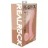 RealRock - realistisk vibrator med dubbel densitet (hudfärgad) - 18 cm