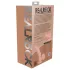 RealRock - realistisk vibrator med dubbel densitet (hudfärgad) - 18 cm