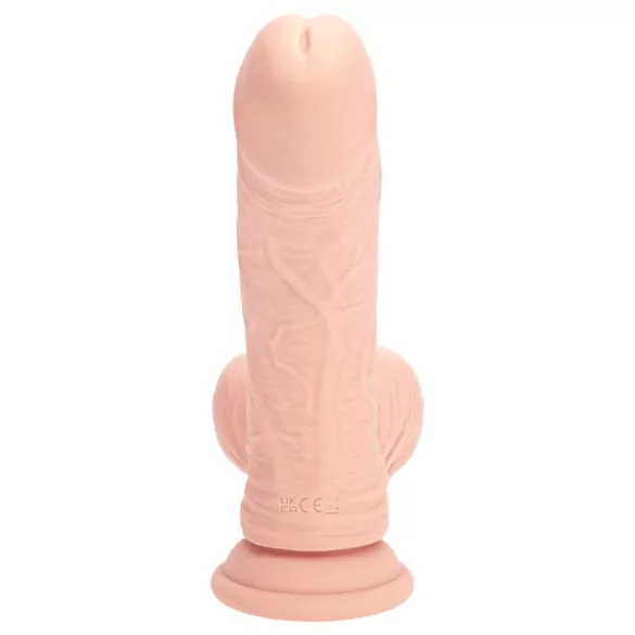 RealRock - realistisk vibrator med dubbel densitet (hudfärgad) - 18 cm