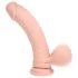 RealRock - verklighetstrogen vibrator med dubbel densitet (hudfärgad) - 20 cm