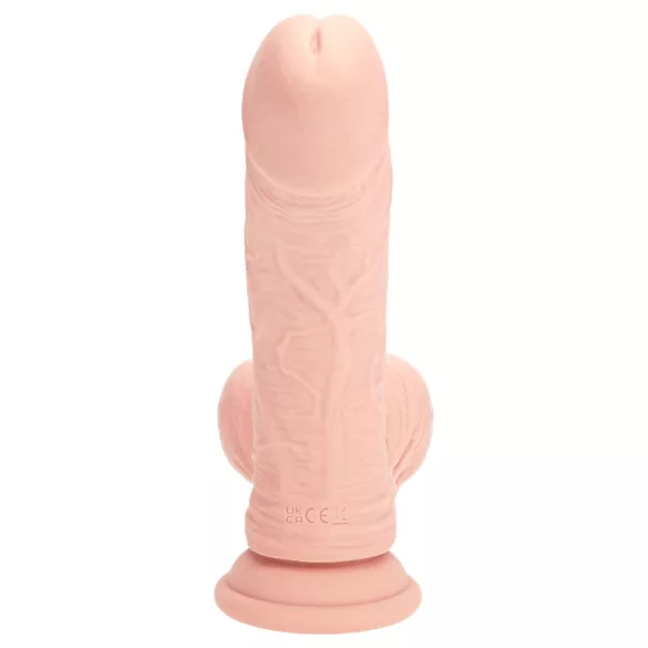 RealRock - verklighetstrogen vibrator med dubbel densitet (hudfärgad) - 20 cm