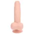 RealRock - verklighetstrogen vibrator med dubbel densitet (hudfärgad) - 20 cm