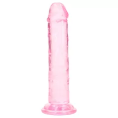   RealRock - verklighetstrogen dildo med sugkopp (rosa) - 12,7 cm