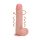 RealRock - roterande vibrator - naturfärg - 20,5 cm