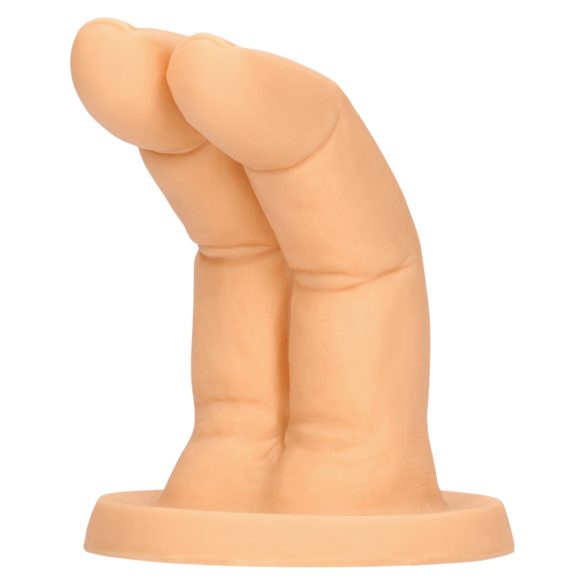 S-Line - tvåfingrad dildo (natur)