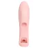 Loveline - finger vibrator med räfflor - rosa