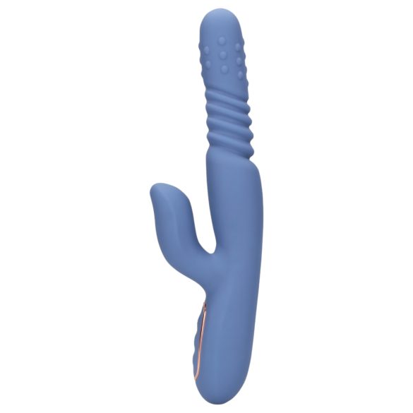 Loveline - värmande tryckvibrator (blå)