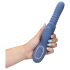 Loveline - värmande tryckvibrator (blå)