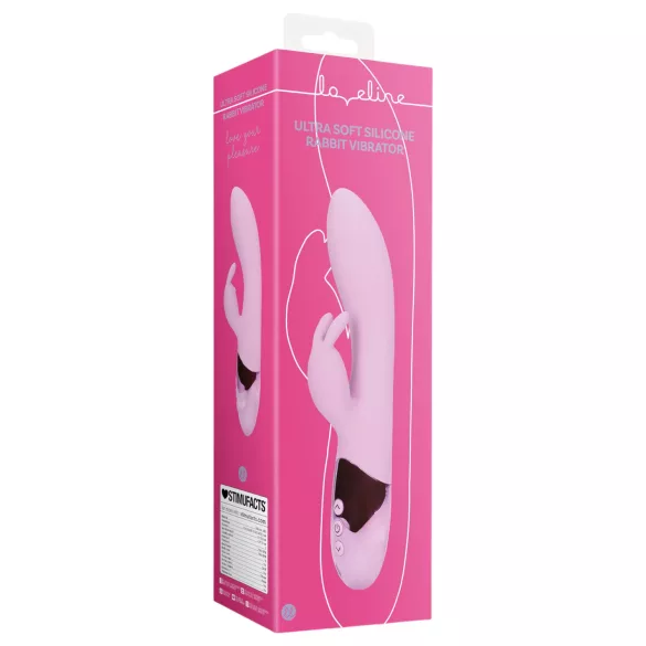 Loveline - uppladdningsbar rosa rabbitvibrator