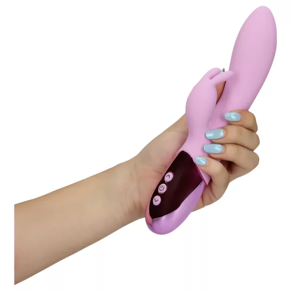 Loveline - uppladdningsbar rosa rabbitvibrator