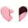 Loveline - klitorisstimulator vibrator uppladdningsbar - silikon rosa