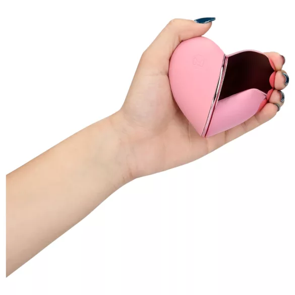 Loveline - klitorisstimulator vibrator uppladdningsbar - silikon rosa