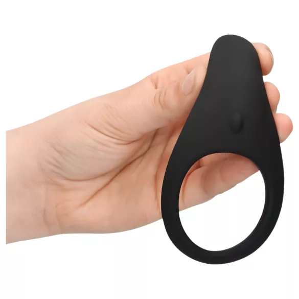 Loveline - vibratorring för penis och pung - uppladdningsbar - svart
