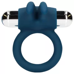 Loveline - vibratorring med kanin - blå