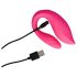 Loveline - Trådlös parvibrator, uppladdningsbar (rosa)