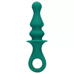   Loveline - analvibrator med pärlor - uppladdningsbar - grön