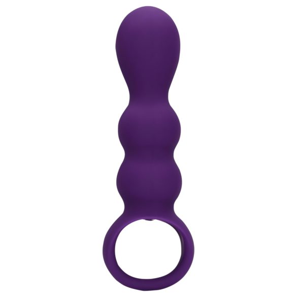 Loveline - uppladdningsbar analvibrator med kulor (lila)