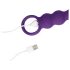 Loveline - uppladdningsbar analvibrator med kulor (lila)