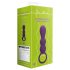 Loveline - uppladdningsbar analvibrator med kulor (lila)
