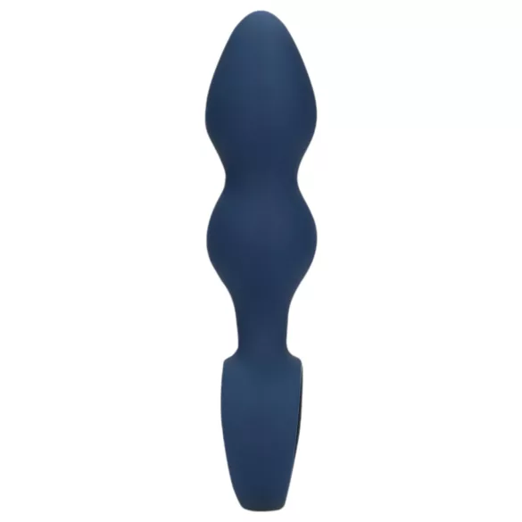 Loveline - analplugg med ringgrepp - liten - blå