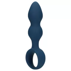 Loveline - analdildo med ring - medium - blå