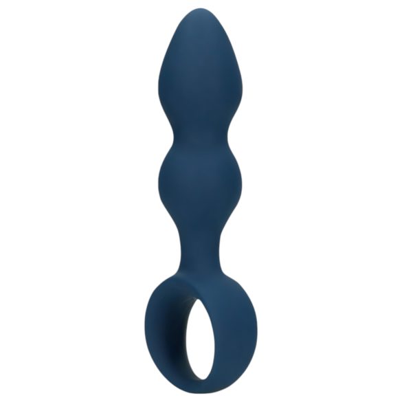 Loveline - ringformad analdildo - medium (blå)