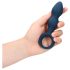 Loveline - ringformad analdildo - medium (blå)