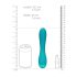 Loveline - Uppladdningsbar G-punkt vibrator (turkos)