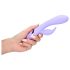 Loveline - Uppladdningsbar kaninklöver vibrator (lila)