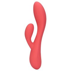   Loveline - rabbitvibrator med klitorisstimulator - uppladdningsbar vattentät