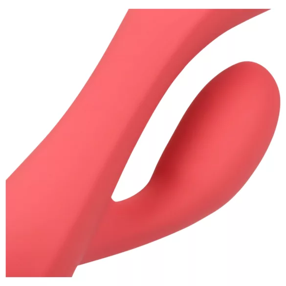 Loveline - rabbitvibrator med klitorisstimulator - uppladdningsbar vattentät