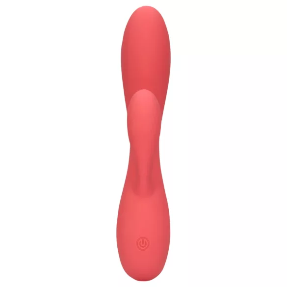 Loveline - rabbitvibrator med klitorisstimulator - uppladdningsbar vattentät