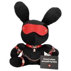 Bondage Rabbit - bdsm maskeradset - kaninöron - svart