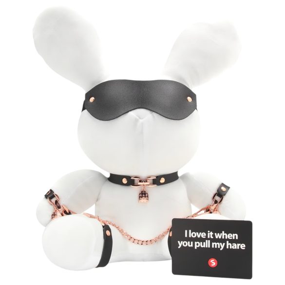Bondage Rabbit - bondageutstyr kaninmask vit