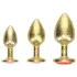 Ouch! - buttplug set - guld