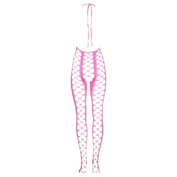 Ouch! - öppet overall - självlysande - rosa