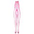 Ouch! - Glödande öppen overall (rosa) - XL-4XL