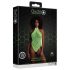 Ouch! - Neon grön body med glödande effekt - XL-4XL