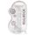 REALROCK - Transparent verklighetstrogen dildo - Genomskinlig (17 cm)