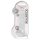 REALROCK - transparent realistisk dildo - genomskinlig (22 cm)
