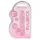RealRock - realistisk dildo - genomskinlig rosa - 15 cm