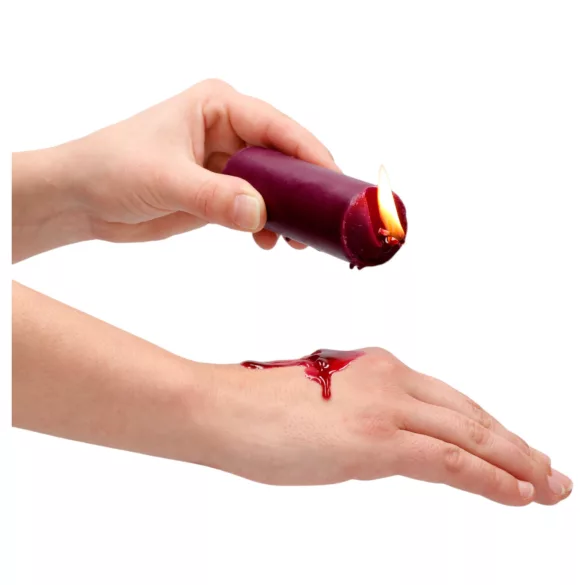 Ouch Rose - massage- och kroppsljus - rosdoft - paraffin - 100g