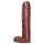 Dicky Cum - penis- & tesikeltvål - brun (250g)