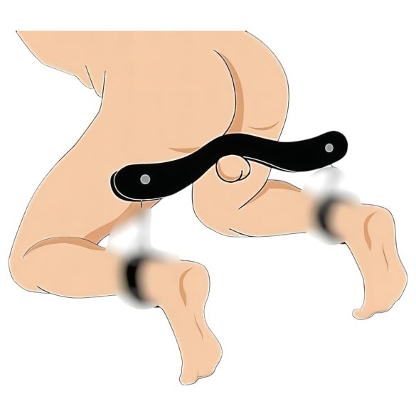 Fa - penisbur cage - trä - svart