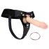 RealRock Deluxe - sele för strap-on - svart