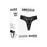 RealRock Deluxe - sele för strap-on - svart
